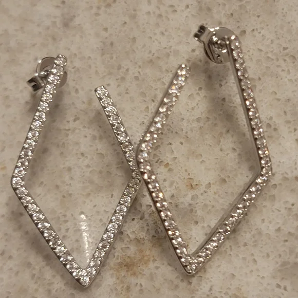 NIB Hoop Earrings Adornia - Picture 5 of 13